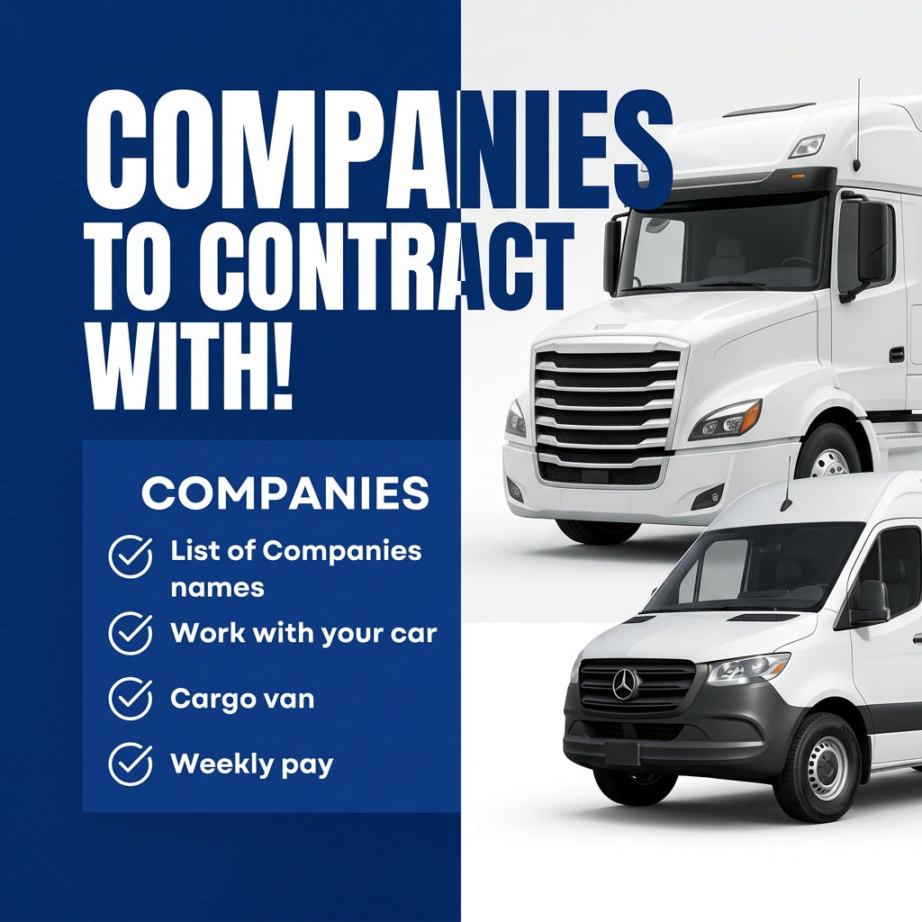 List of Companies to contract